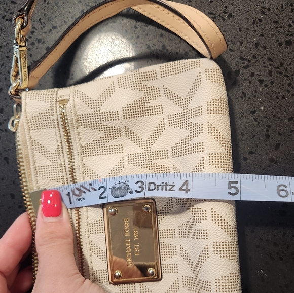 Michael Kors Beige Wristlet - Picture 6 of 6